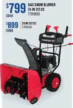 Canac Power Smart gas snow blower offer