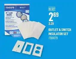 Canac Polar Bear outlet & switch insulator set offer