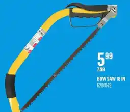 Canac Bow Saw 18 In offer
