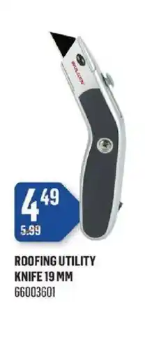 Canac Brylcreem roofing utility knife 19 mm offer