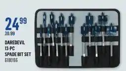 Canac Daredevil 13-pc spade bit set offer