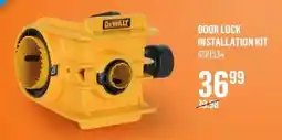 Canac DeWalt door lock installation kit offer