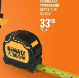 Canac DeWalt toughseries tape measure offer
