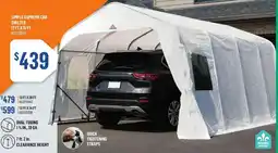 Canac Simple Supreme Car Shelter offer