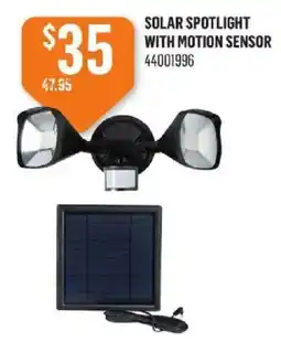 Canac Solar Spotlight With Motion Sensor offer