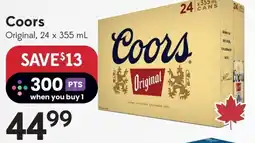 Sobeys Coors Original offer