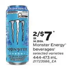 Atlantic Superstore Monster Energy selected varieties offer