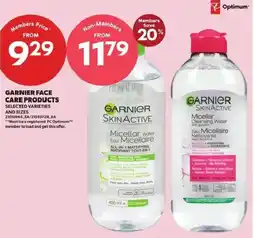 Atlantic Superstore Garnier face care products offer
