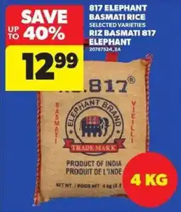 Atlantic Superstore Elephant brand basmati rice offer