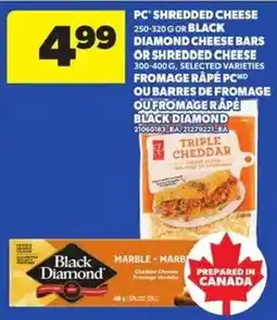 Atlantic Superstore pc shredded cheese offer