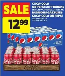 Atlantic Superstore Coca-Cola or Pepsi soft drinks offer