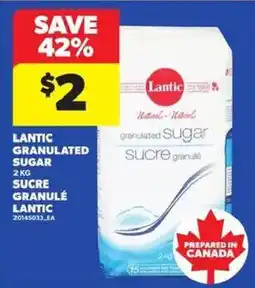 Atlantic Superstore Lantic granulated sugar offer