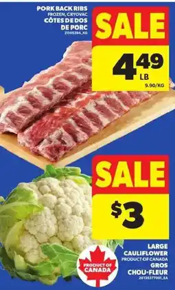 Atlantic Superstore Pork back ribs offer