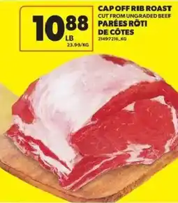 Atlantic Superstore Cap off rib roast offer