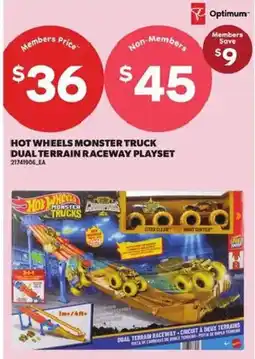 Atlantic Superstore Hot wheels monster truck dual terrain raceway playset offer