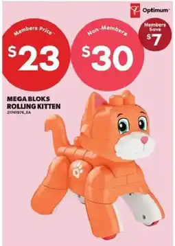 Atlantic Superstore Mega Bloks Rolling Kitten offer