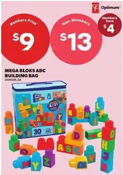 Atlantic Superstore Mega Bloks ABC Building Bag offer