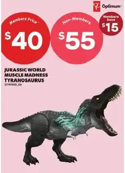 Atlantic Superstore Optimum Jurassic World Muscle Madness Tyrannosaurus offer