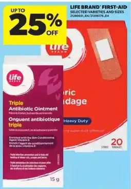 Atlantic Superstore Life Brand first-aid offer