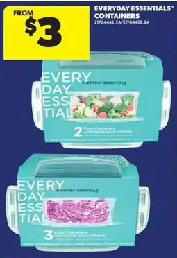 Atlantic Superstore Everyday Essentials Containers offer