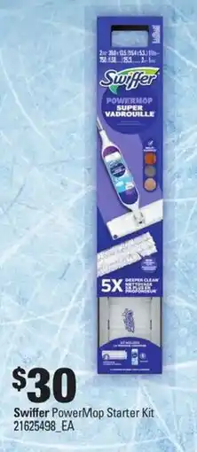 Atlantic Superstore Swiffer PowerMop Starter Kit offer