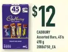 Atlantic Superstore Cadbury assorted bars offer