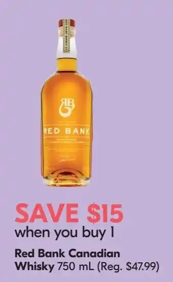 Red Bank Canadian Whisky