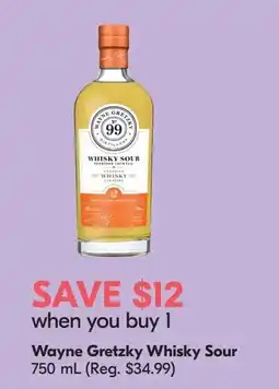 Sobeys Wayne Gretzky Whisky Sour offer