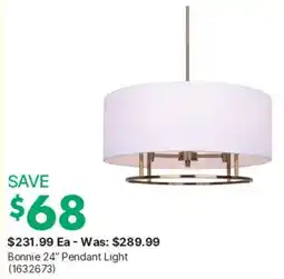 Kent Bonnie 24" Pendant Light offer