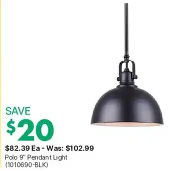 Polo 9' Pendant Light