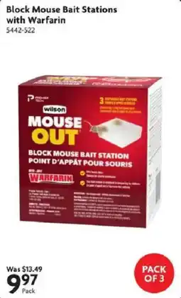 Home Hardware Wilson mouse out block mouse bait station offer