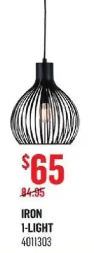 Canac Iron 1-light offer