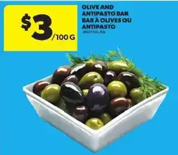 Atlantic Superstore Olive and antipasto bar offer