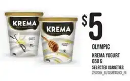 Atlantic Superstore Olympic krema yogurt offer