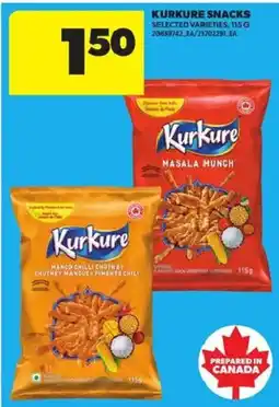 Atlantic Superstore Kurkure snacks selected varieties offer