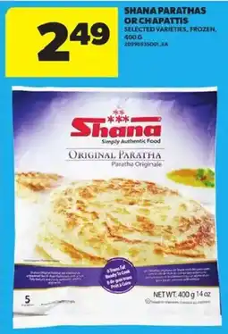 Atlantic Superstore Shana original paratha offer