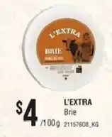 Atlantic Superstore L'Extra Brie offer