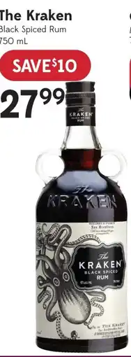 Sobeys The Kraken Black Spiced Rum offer