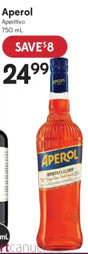 Sobeys Aperol Aperitivo offer