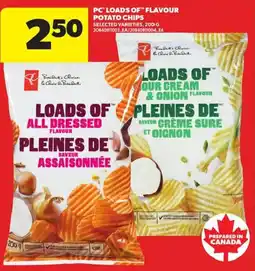 Atlantic Superstore Pandora's Choice potato chips offer