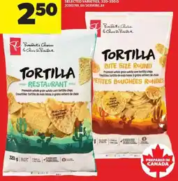 Atlantic Superstore President's Choice tortilla offer