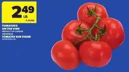 Atlantic Superstore Tomatoes on the vine offer