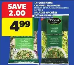 Atlantic Superstore Taylor Farms chopped salad kits offer