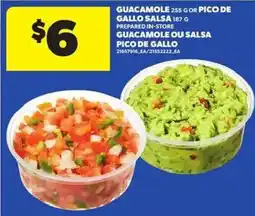 Atlantic Superstore Guacamole or Pico de Gallo Salsa offer