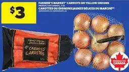 Atlantic Superstore Farmer's Market carrots or yellow onions offer
