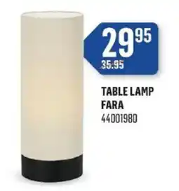 Canac Fara table lamp offer