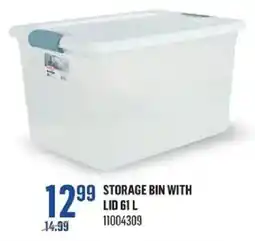 Canac Storage bin with lid offer