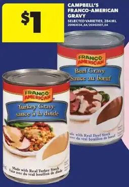Atlantic Superstore Campbell's Franco-American gravy offer