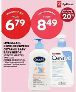 Atlantic Superstore Cetaphil baby Daily Lotion offer