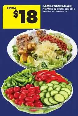 Atlantic Superstore Family size salad offer